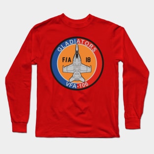 VFA-106 Gladiators - F/A-18 Long Sleeve T-Shirt